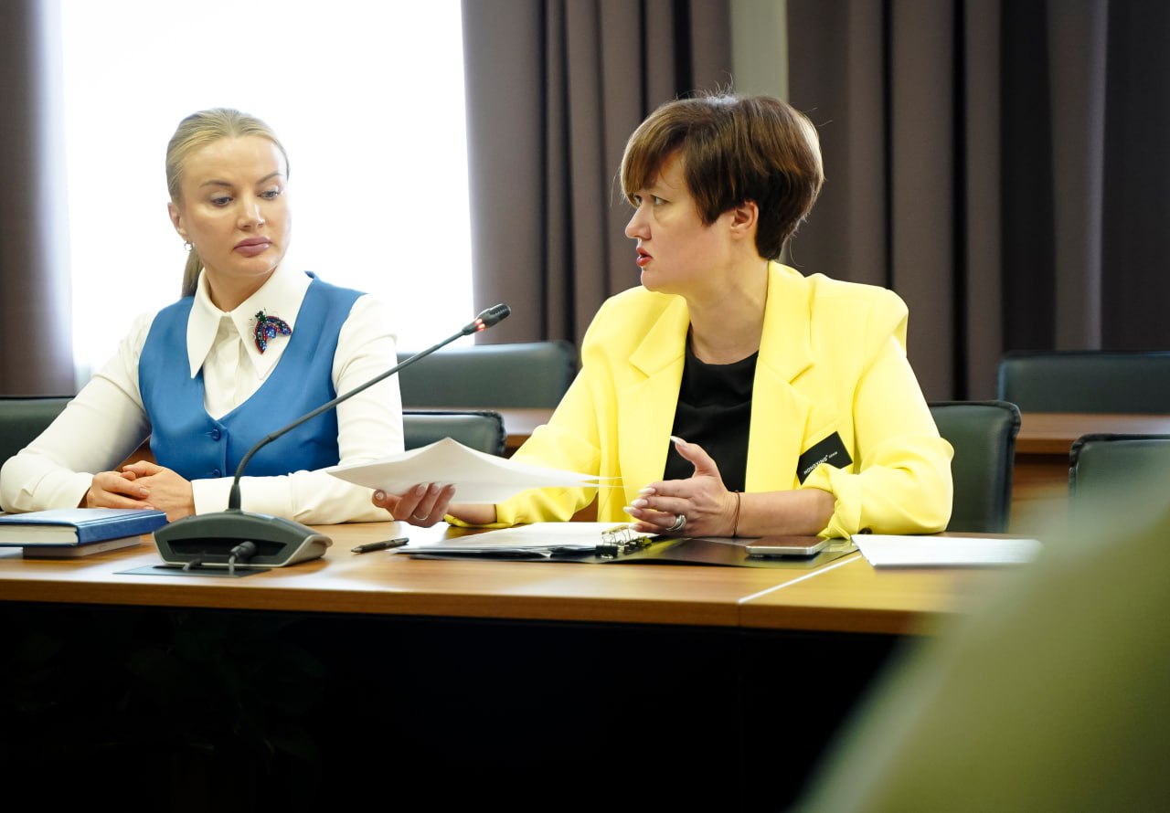Праворуч – Алла Рябкова на засідані робочої групи «Прозорість і підзвітність» у вересні 2024 року