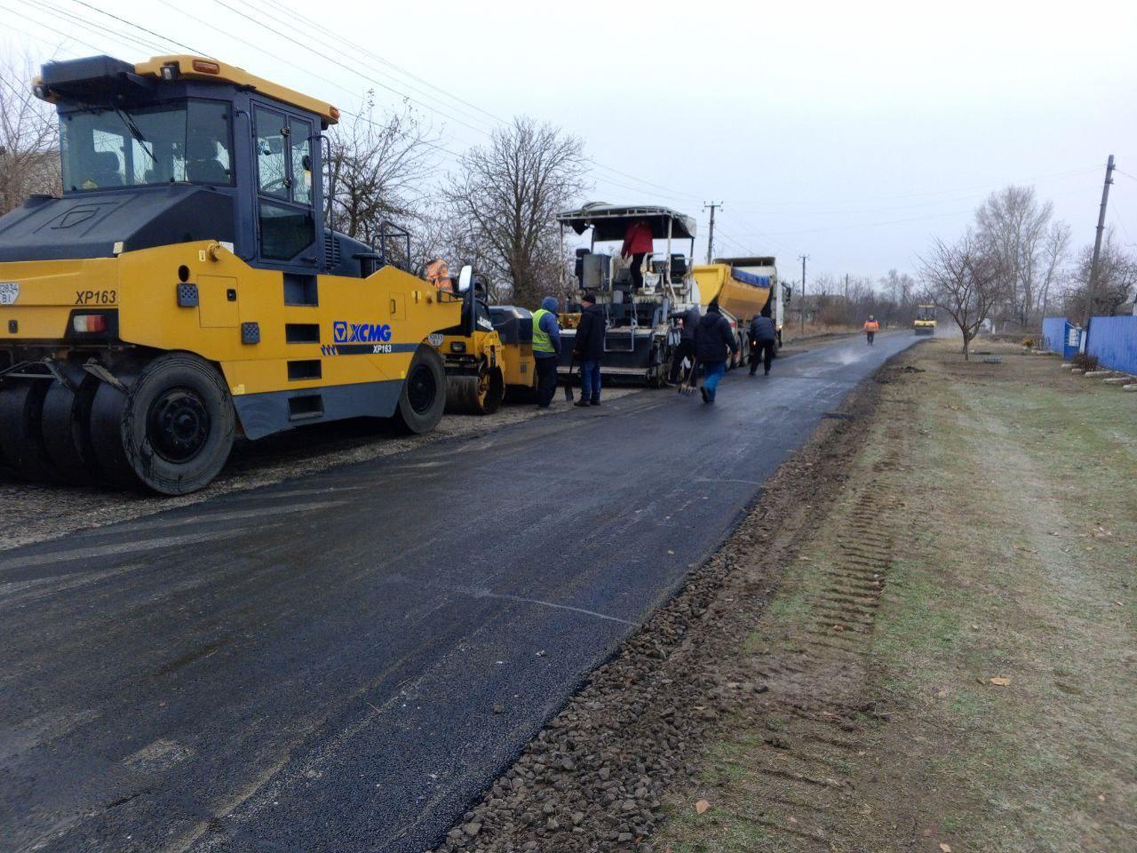 Ремонт доріг на Полтавщині