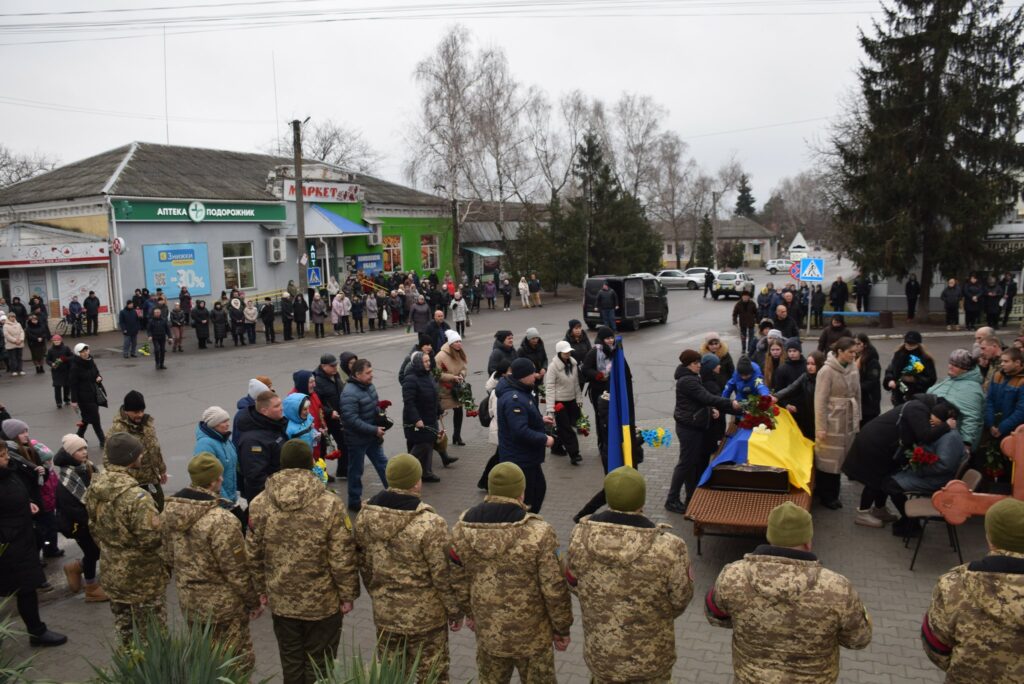 воїн Анатолій Мокляк на щиті