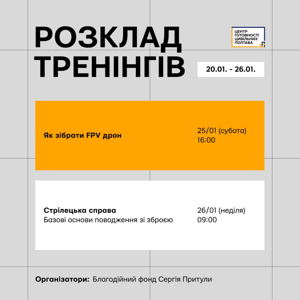 Тренінги у Полтаві