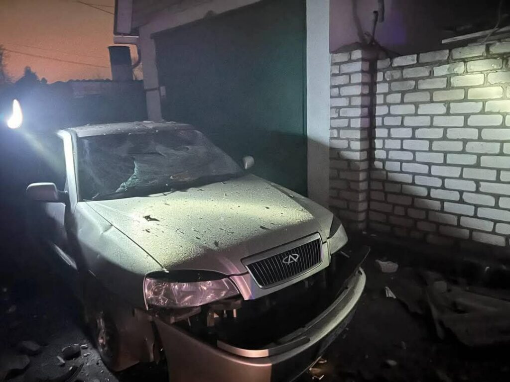 Пошкодження в Кременчуці через атаку