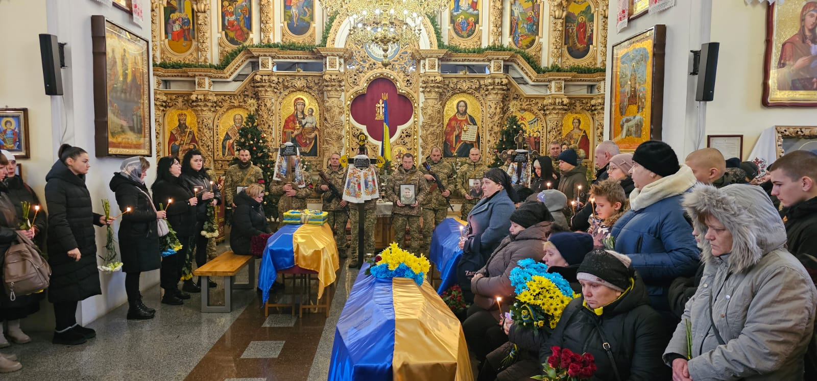 Прощання з полеглими воїнами