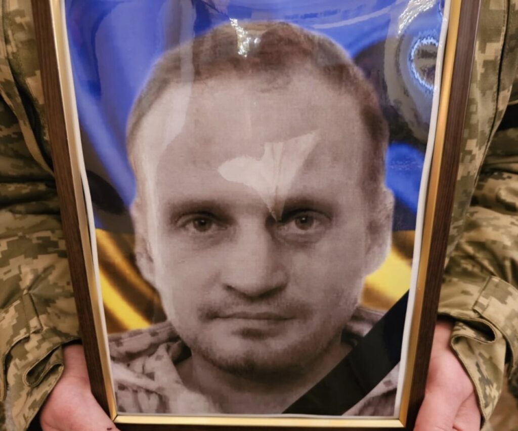 Солдат Володимир Клюшник. Фото Полтавської міської ради