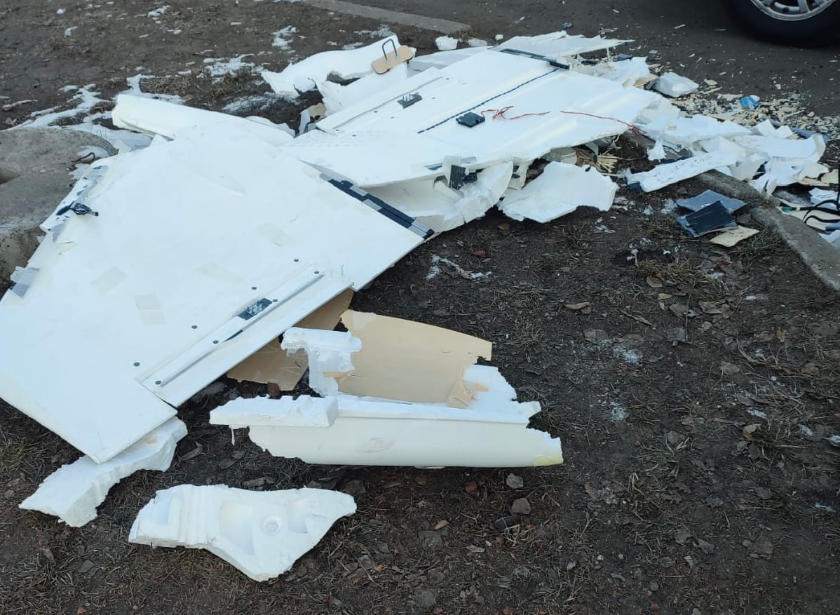 Уламки російського дрона