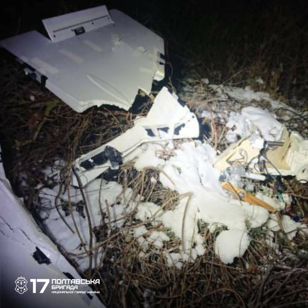 Шахеди, що збили над Полтавщиною