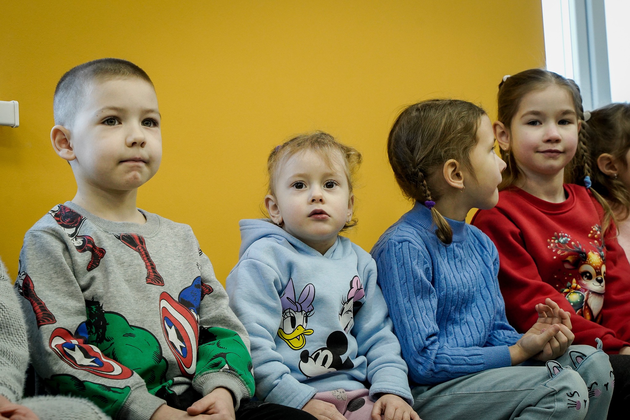 Діти у новому садочку