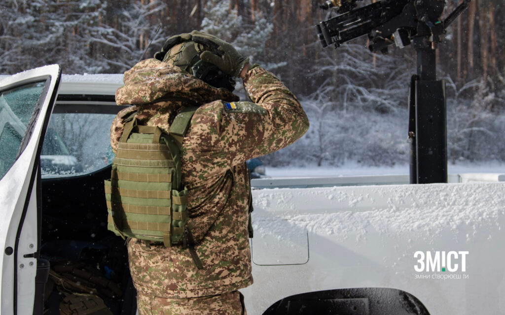 Мобільна вогнева група під час виїзду