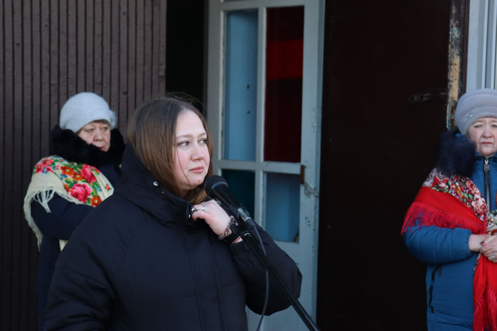 Дружина «Каспера» Анастасія на відкритті меморіальної дошки