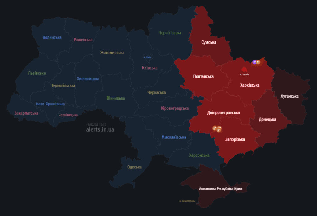 Сирени на Полтавщині