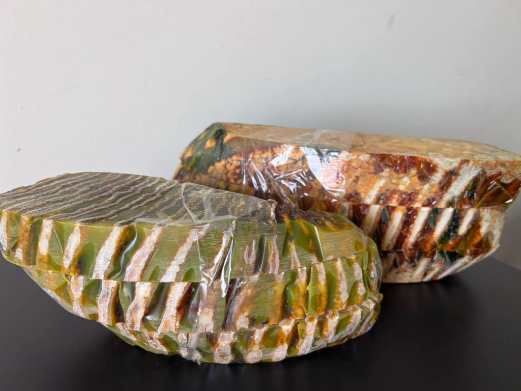 Вилучені зуби мамутів