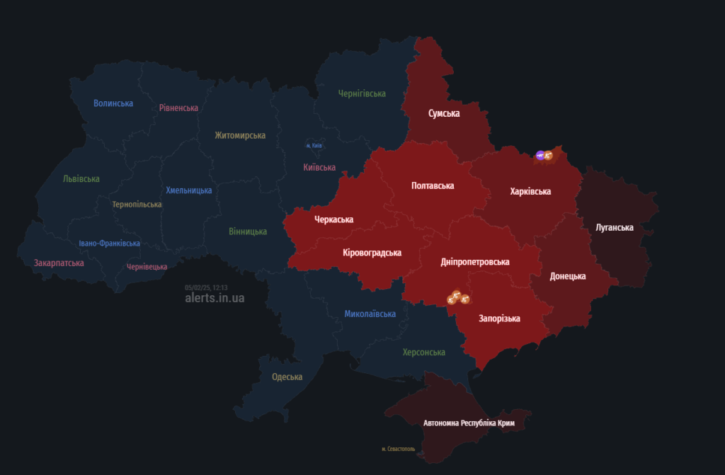 Тривога на Полтавщині