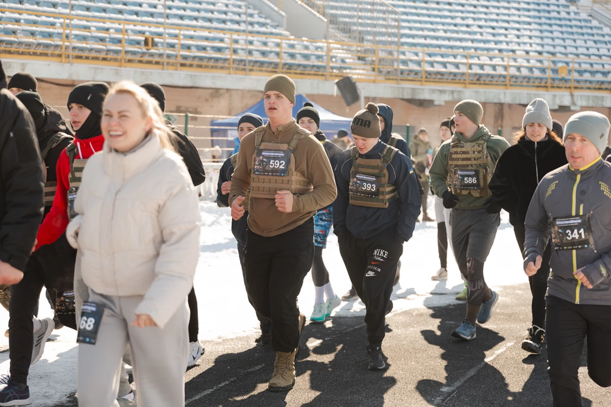Благодійний забіг у Полтаві.