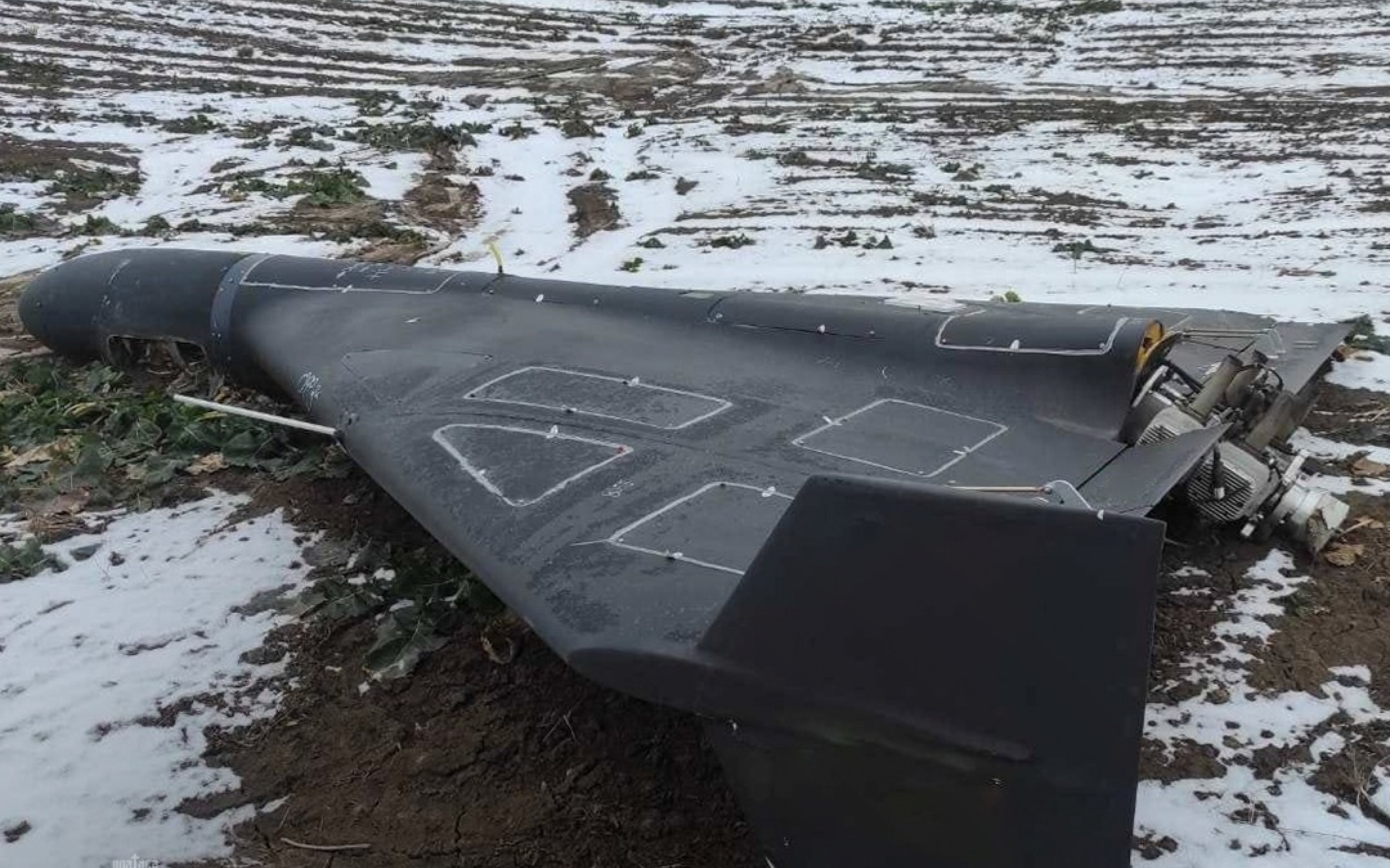 Збитий раніше дрон. Ілюстративне фото