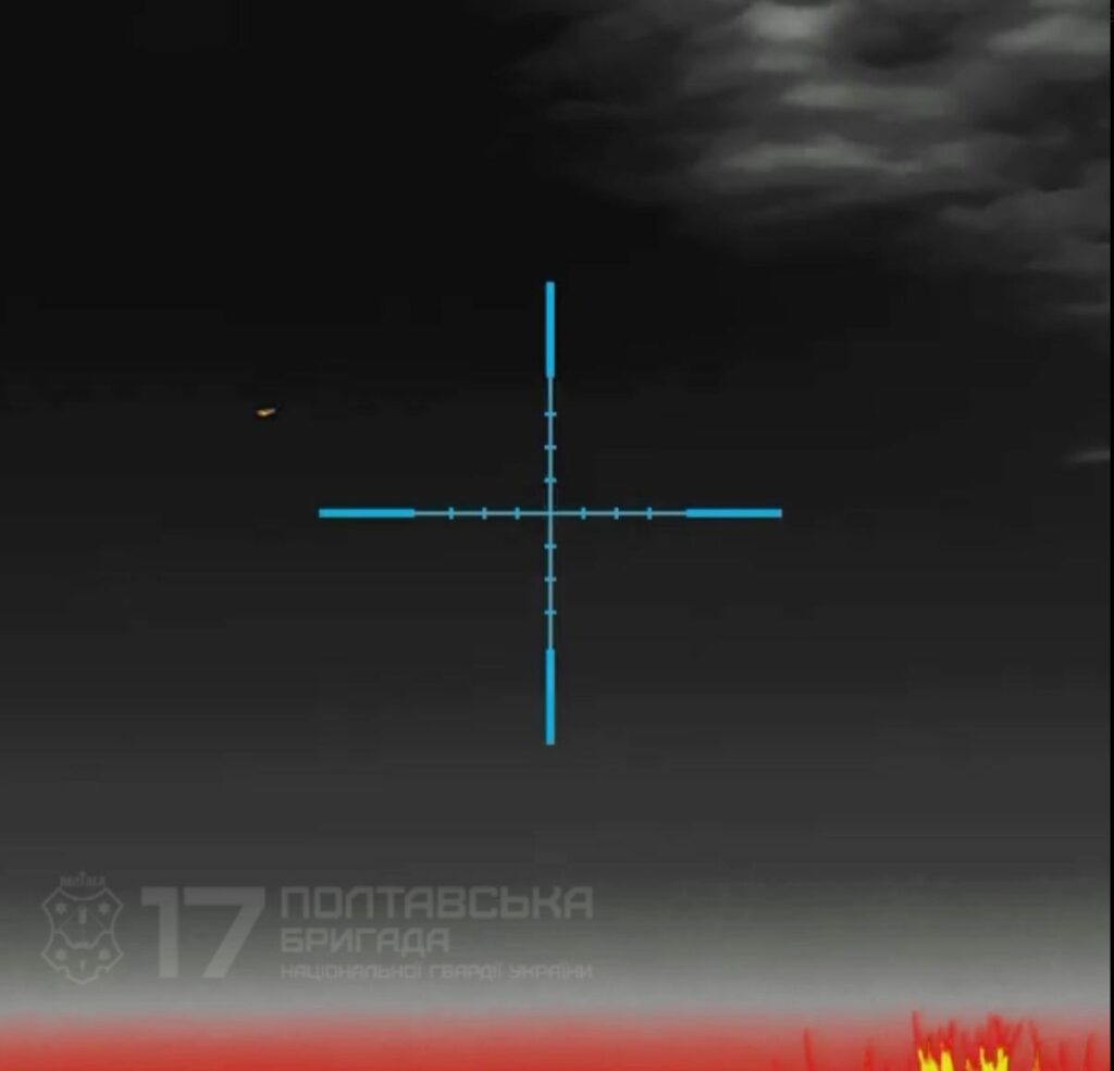 Не менш як три дрони збили полтавські військові за одну ніч