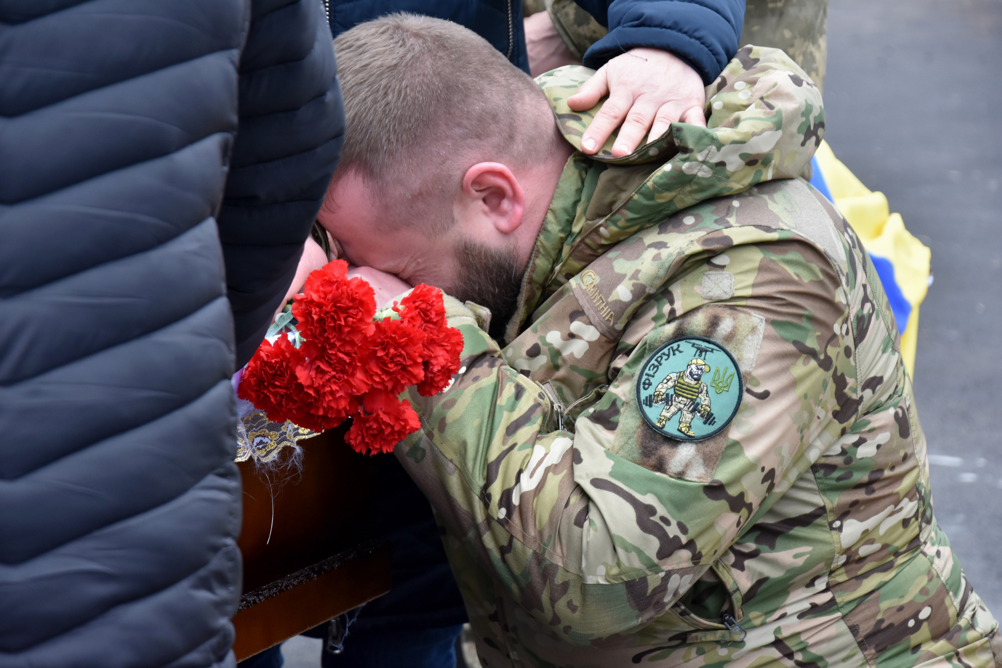 Прощання з воїном.