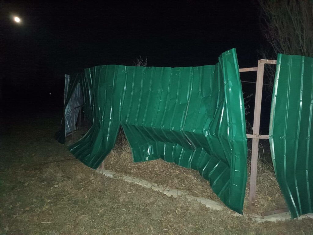 Наслідки обстрілу, який здійснила армія РФ Фото Полтавської ОВА