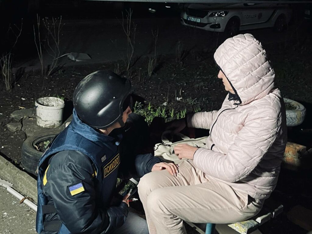 Наслідки ворожого обстрілу Кропивницького