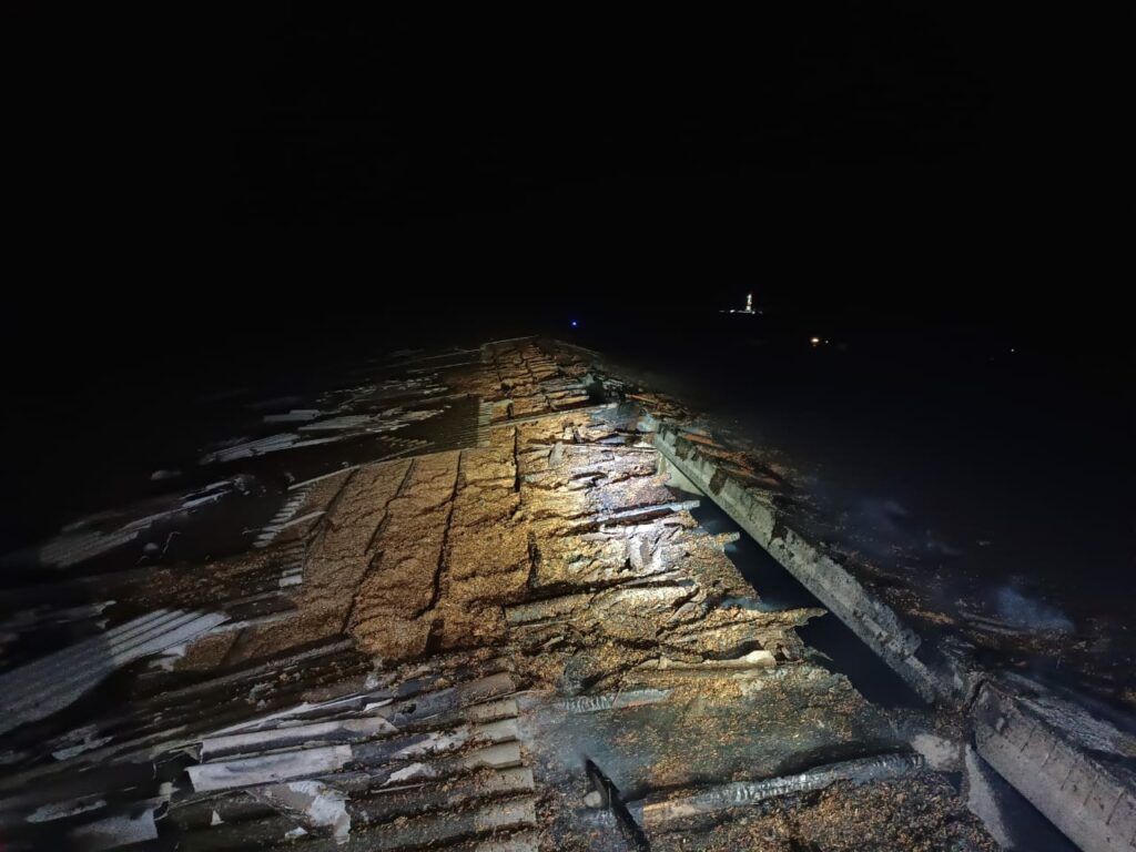 Нааслідки удару по Полтавщині