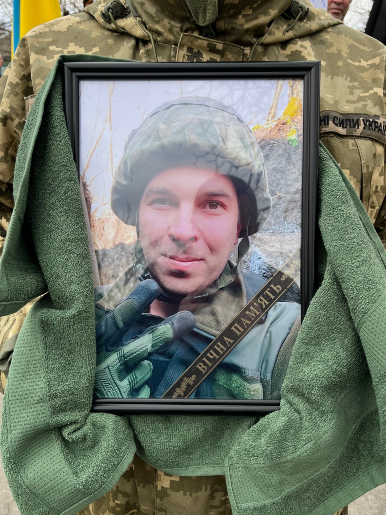 Дмитро Панасенко з Полтавщини на щиті