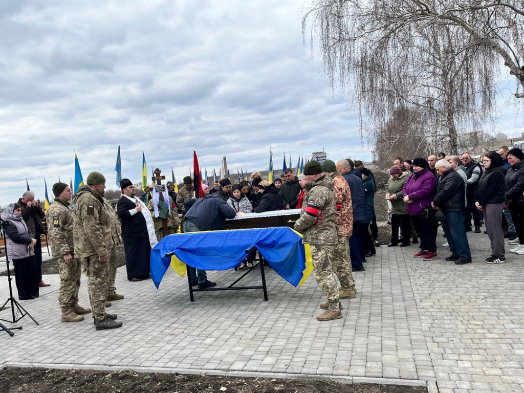 Дмитро Панасенко з Полтавщини на щиті