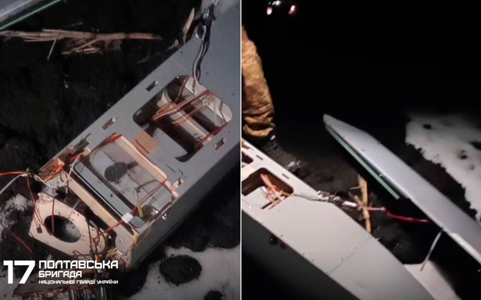 Збитий полтавцями дрон