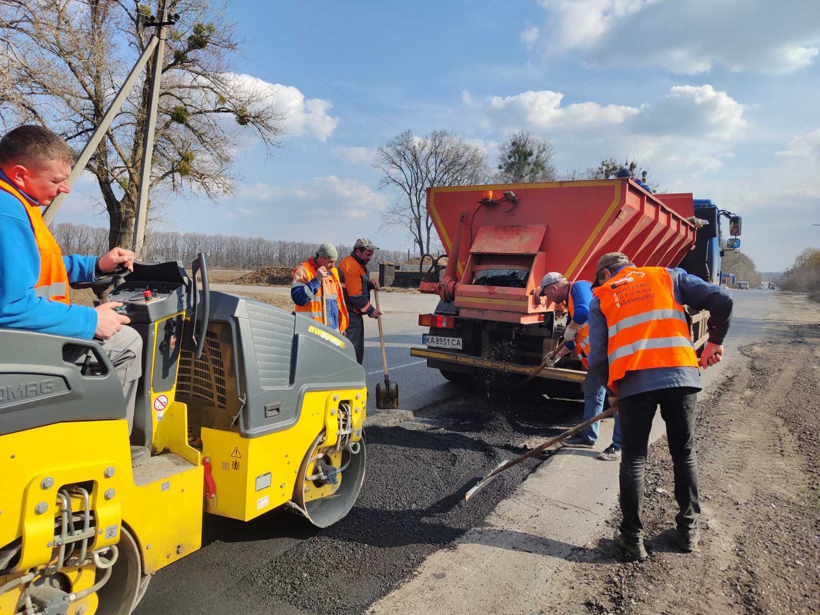 Ремонт дороги Н-12 Суми – Полтава