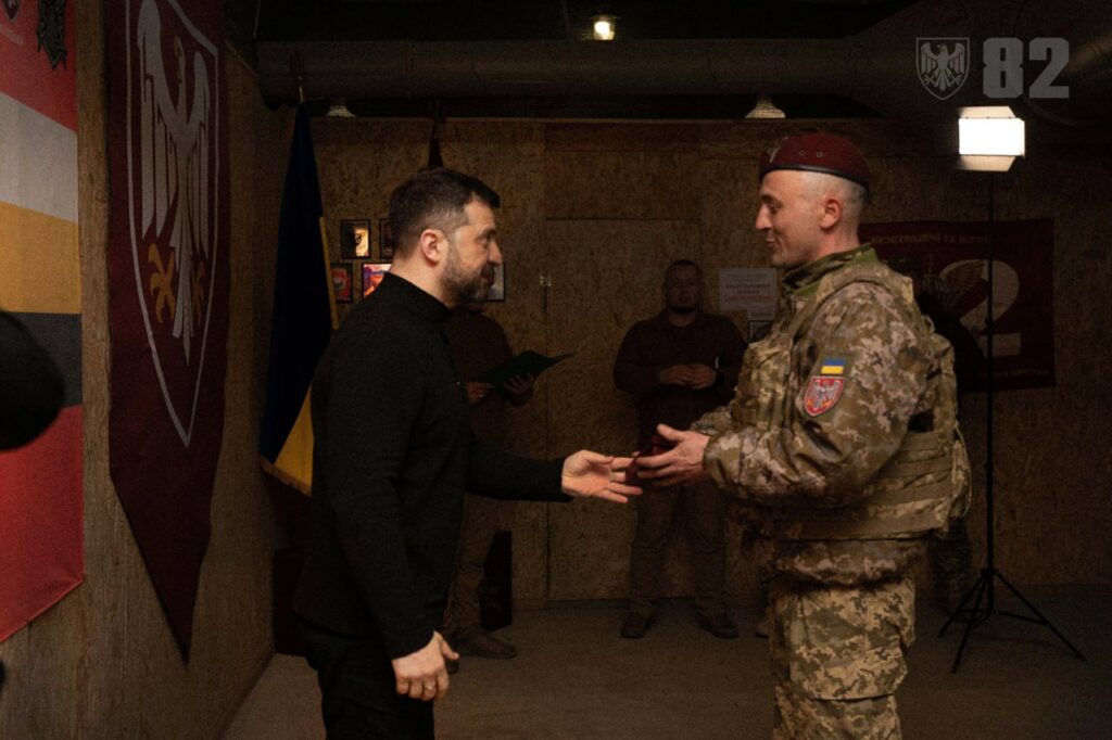 Контратака під Суджею: президент України вручив орден воїну Полтавщини