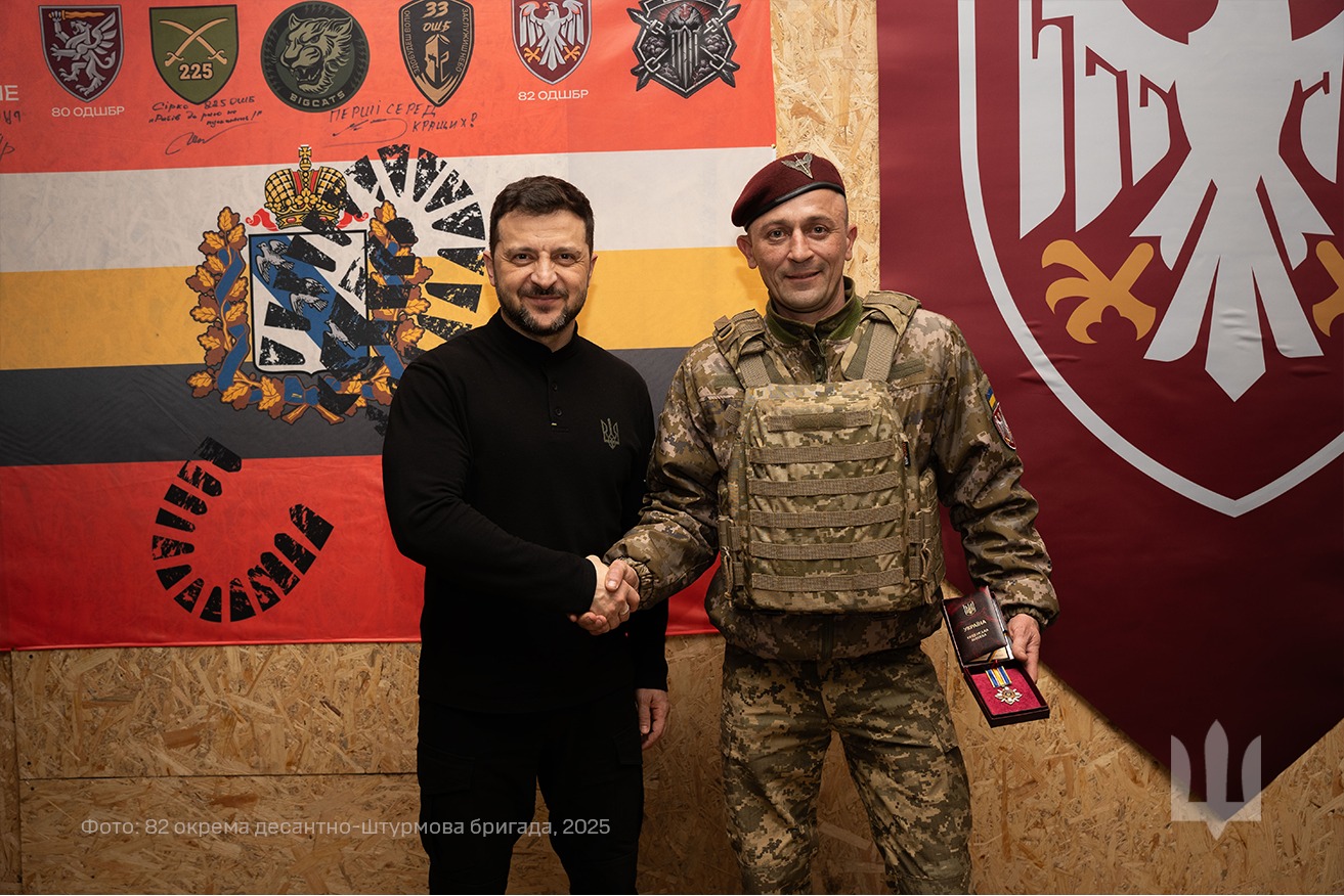 Сергій Скиба з Володимиром Зеленським