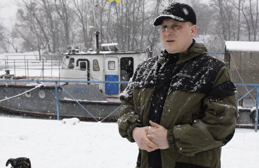 Заступник очільника Полтавського рибоохоронного патруля Анатолій Лукʼянчук Фото пресслужби про мертві острови