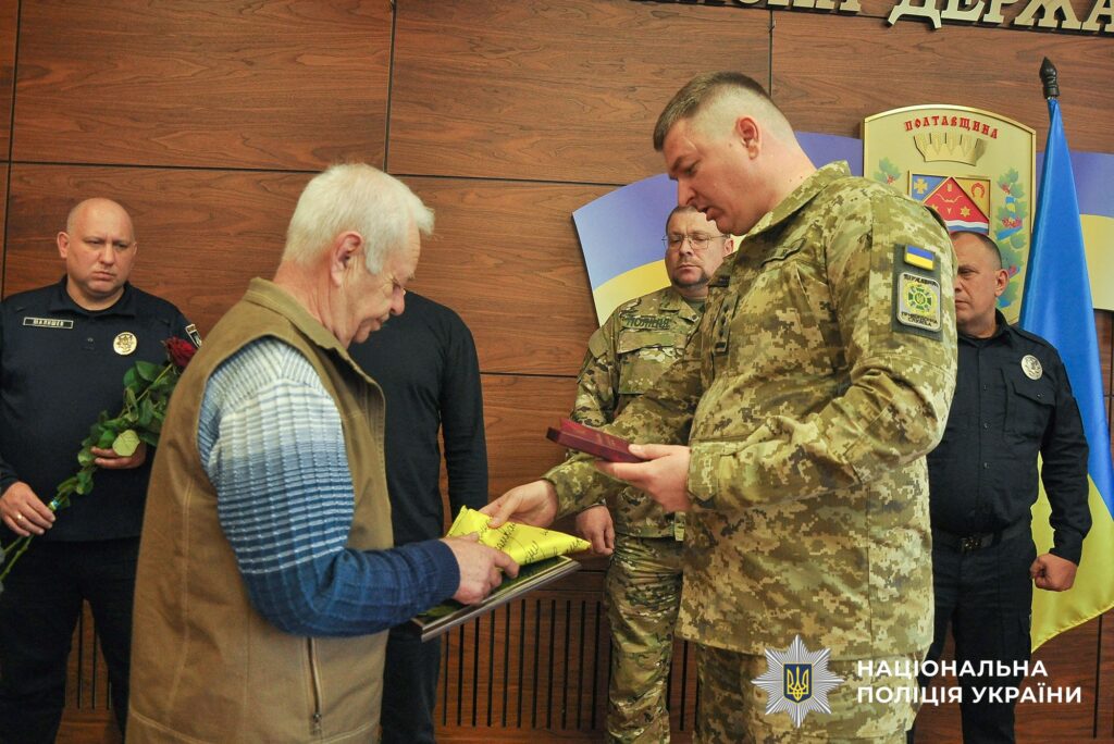 поліцейських бригади Лють нагородили за свитягу
