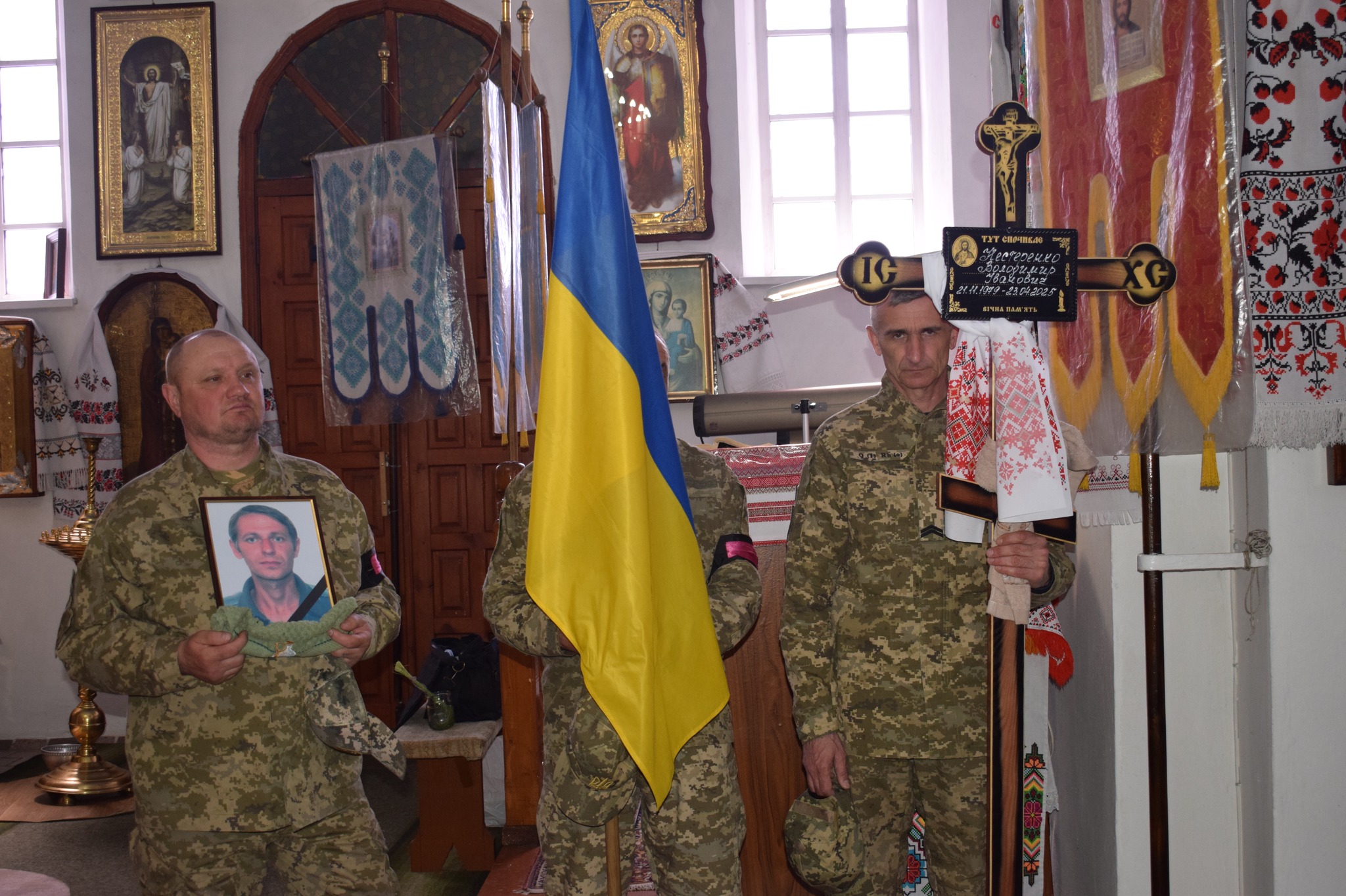 Прощання з Володимиром Нестеренком