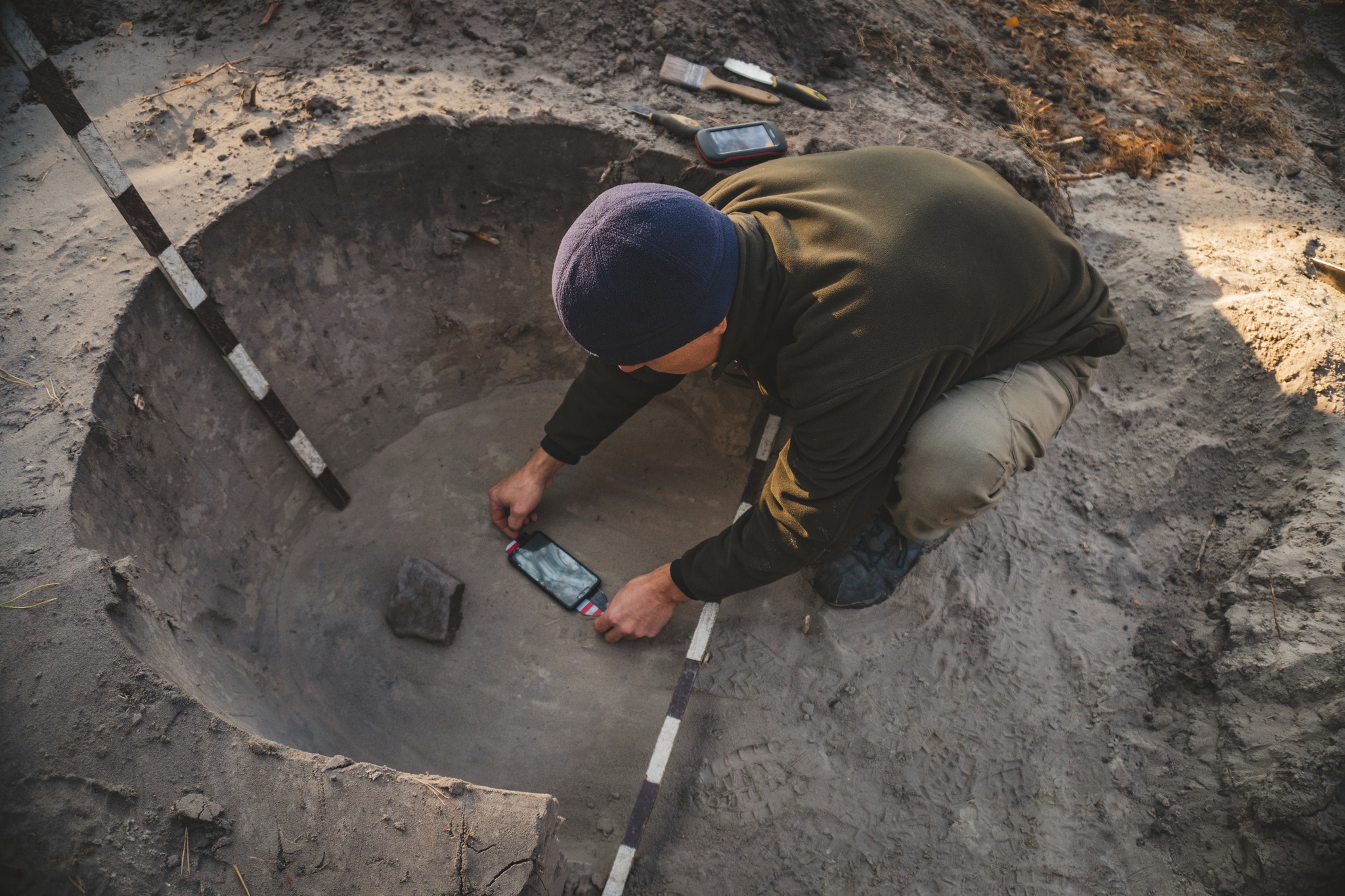 Ілюстративне фото роботи археологів.