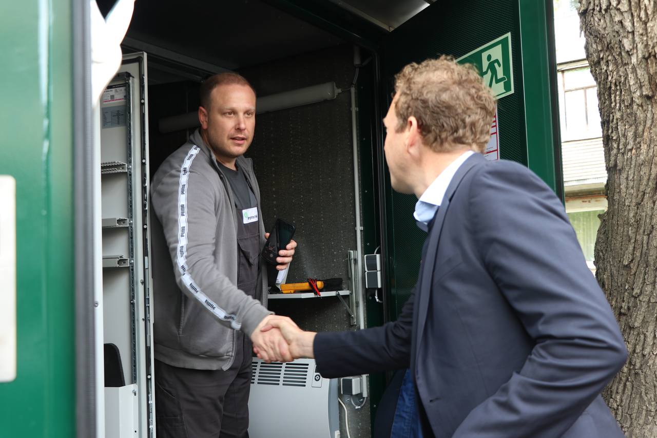 Представники GIZ Ukraine оглянули когенераційні установки в Полтаві