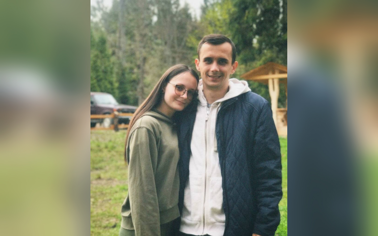 Михайло Марочканич з сестрою