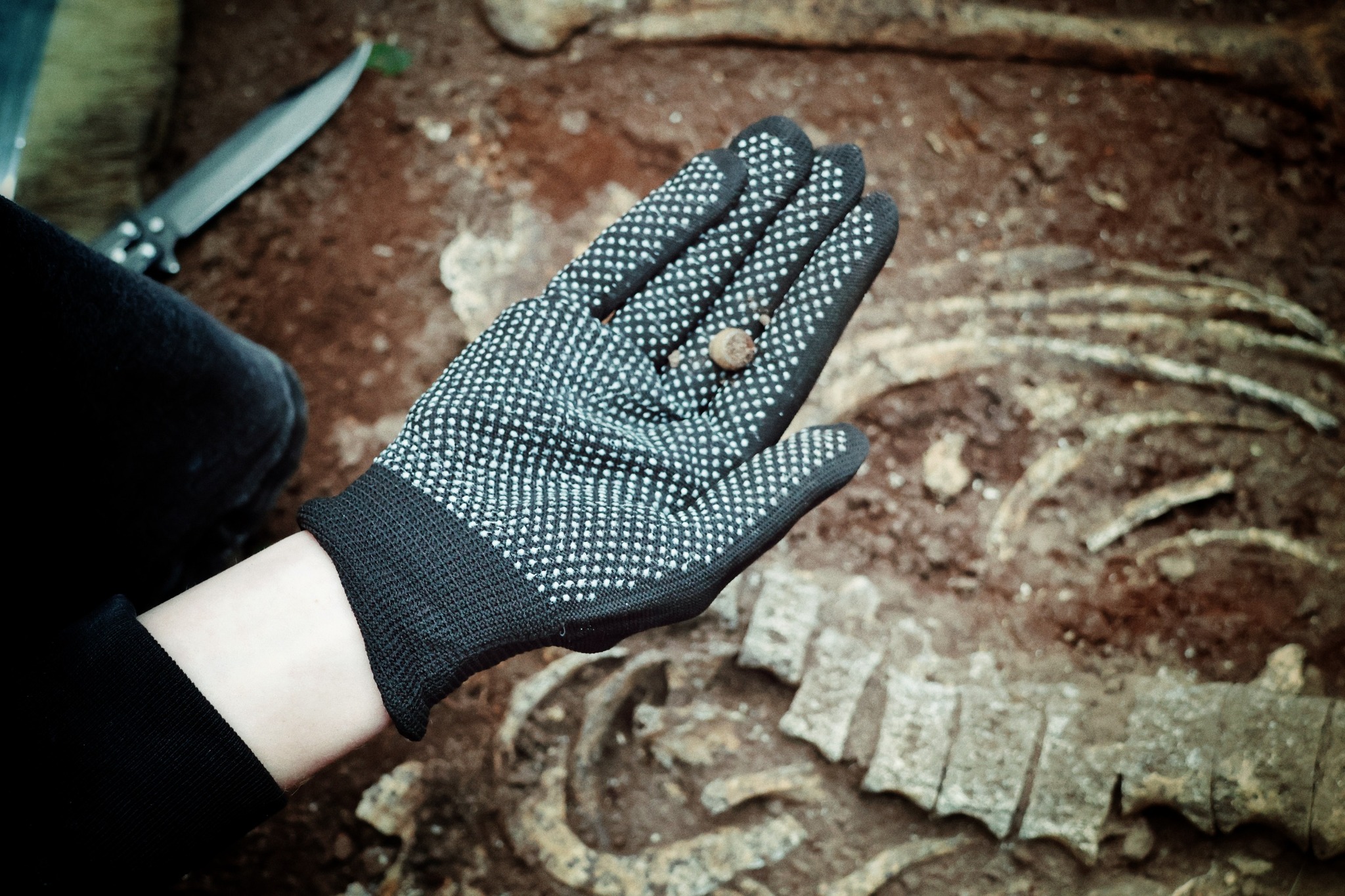 Археологи знайшли поховання жінки