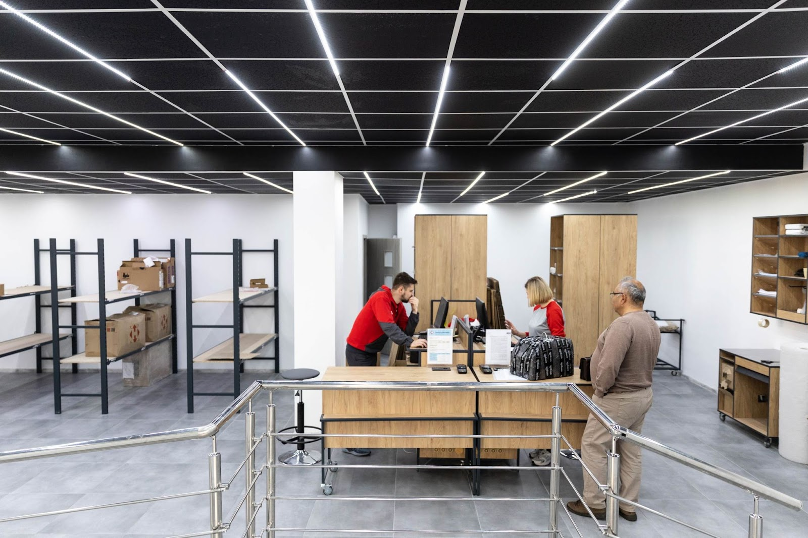 Відділення «Нової пошти» у Варшаві.