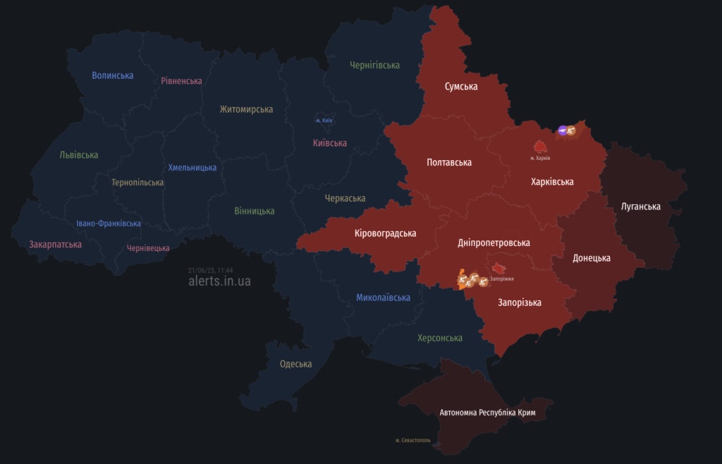 тривога на Полтавщині