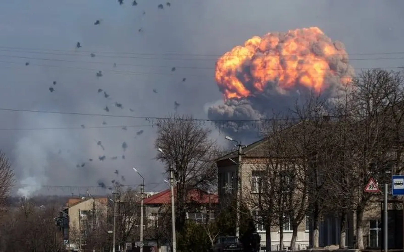 Ілюстративне фото вибуху.