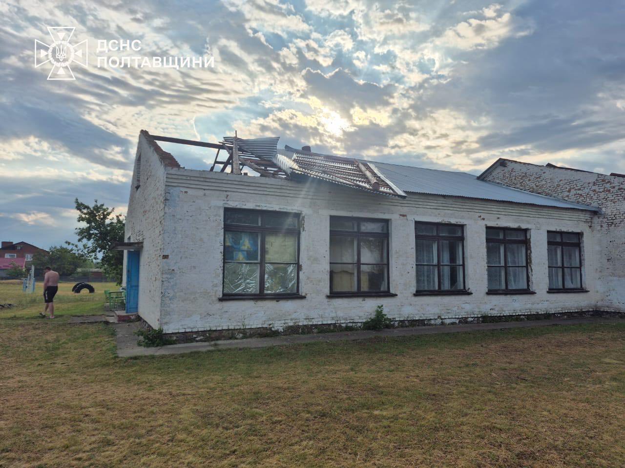 Наслідки негоди на Полтавщині