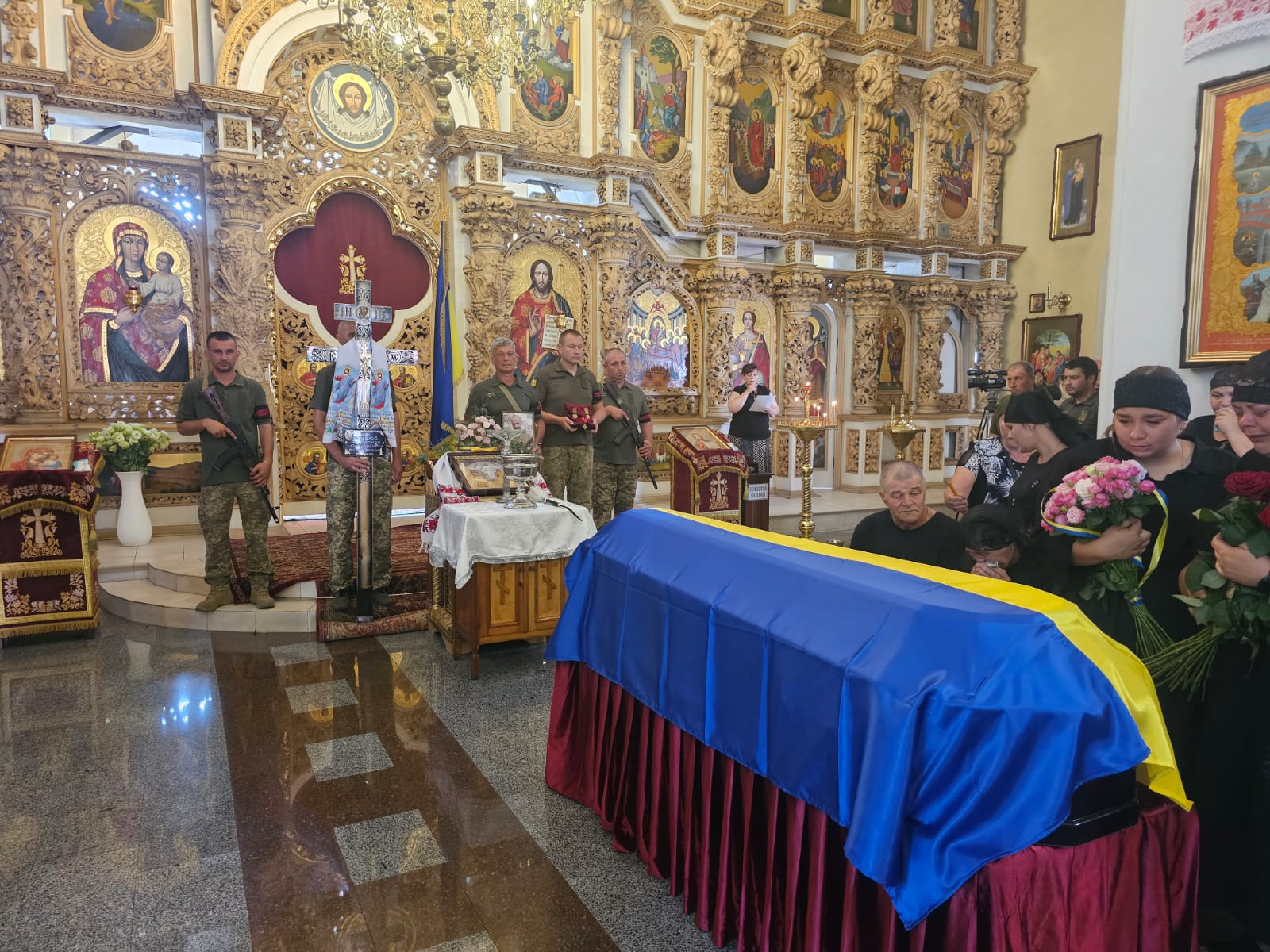 Прощання з Олександром Поляковим