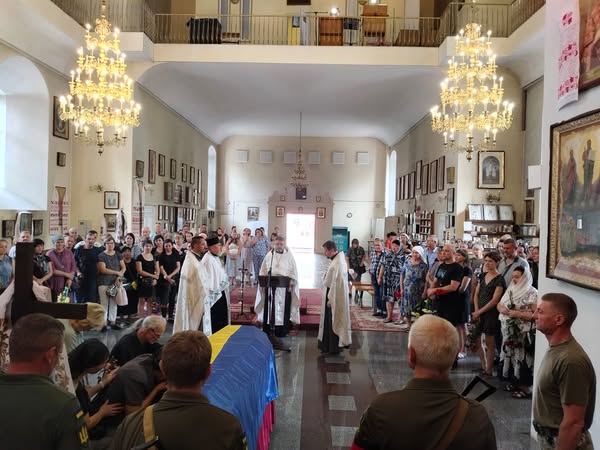 Прощання з Володимиром Сердюком