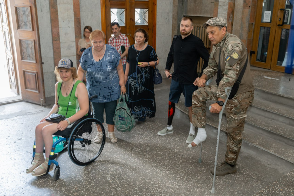 Поштамт у центрі Полтави зроблять безбар’єрним