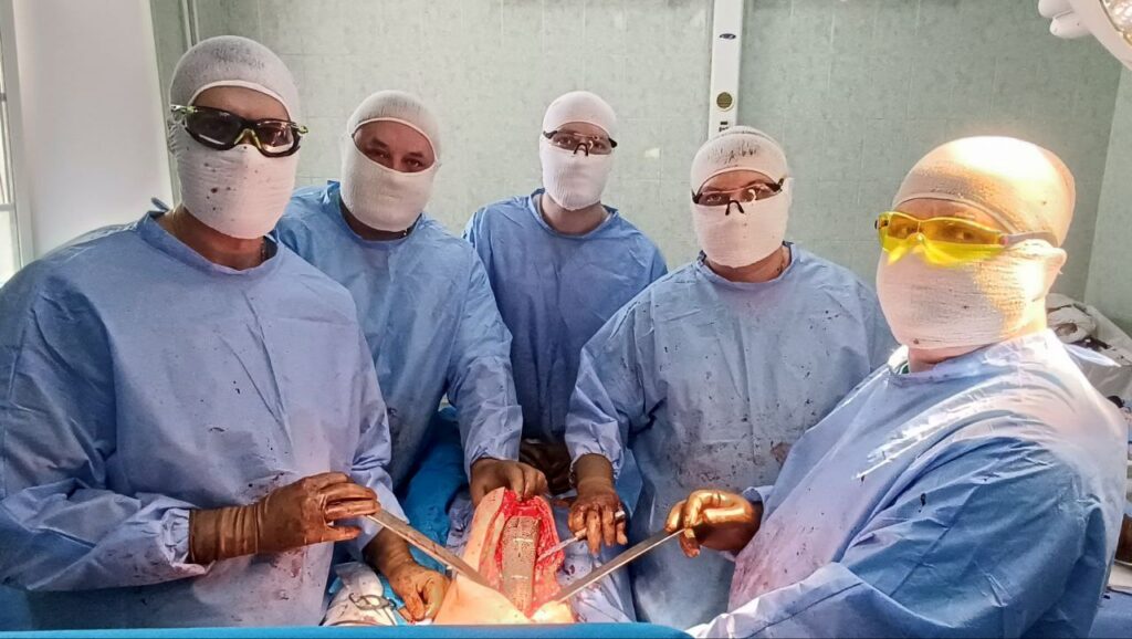 Євгеній Чіп Олександр Козін травматологи 