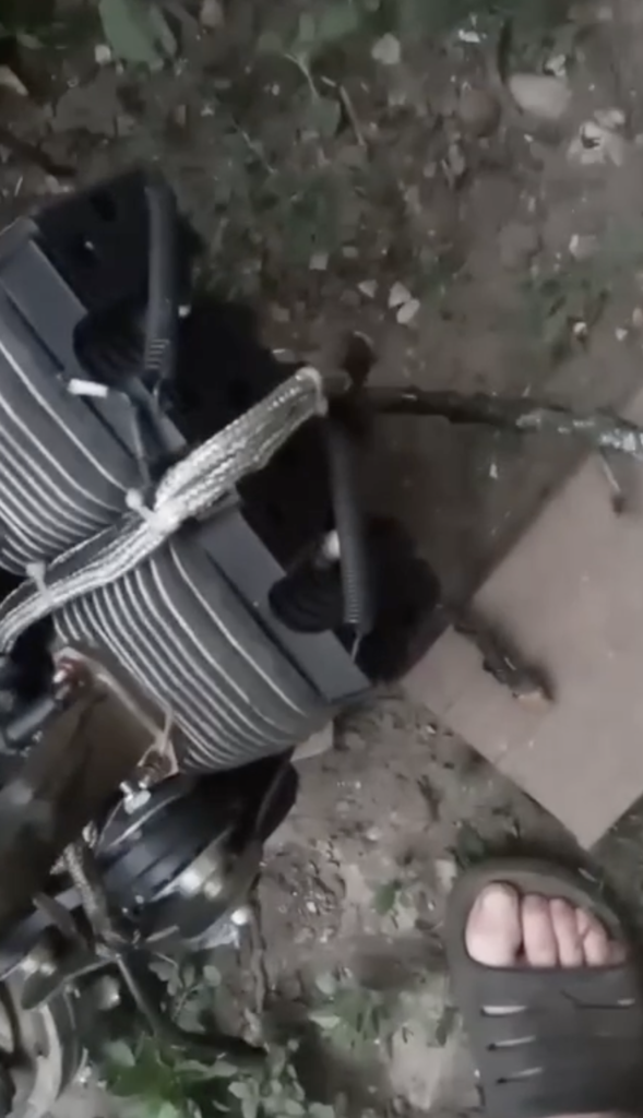 Іноземні деталі у двигуні «Шахеда» в Полтавському районі