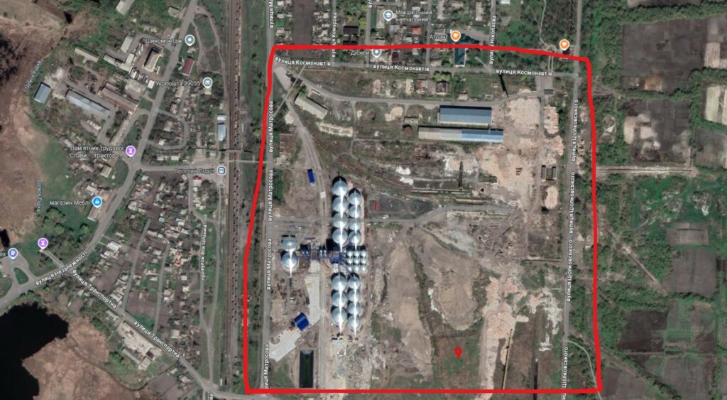 Розміщення заводу