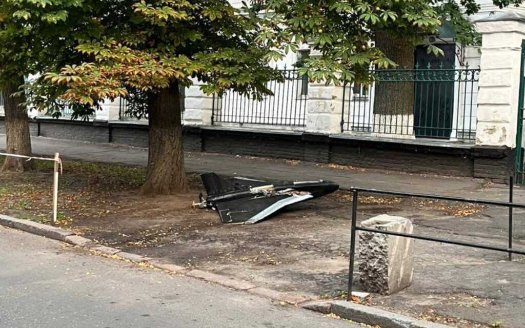 Знайдений у центрі Полтви дрон