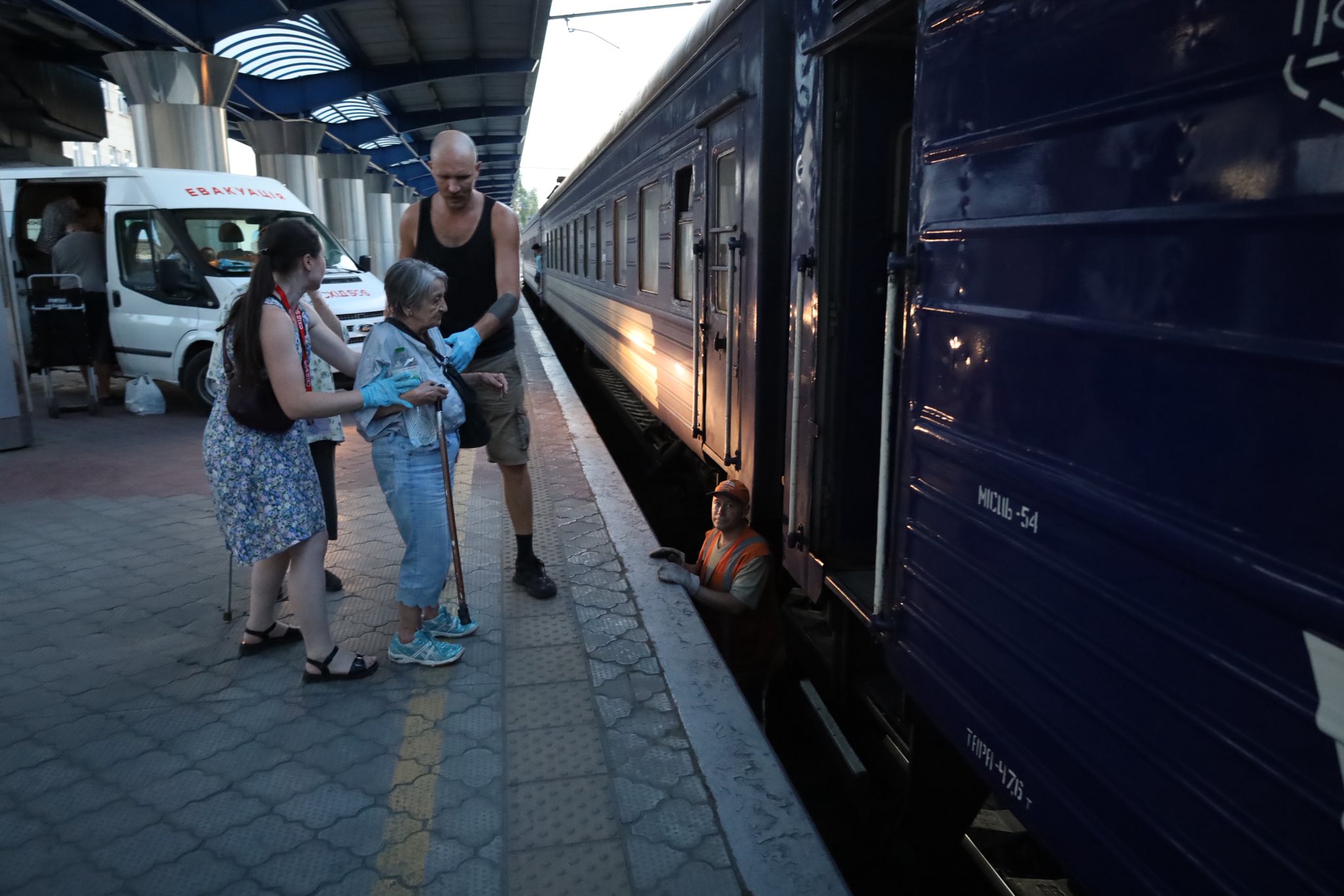 Евакуація в Україні. Ілюстративне фото