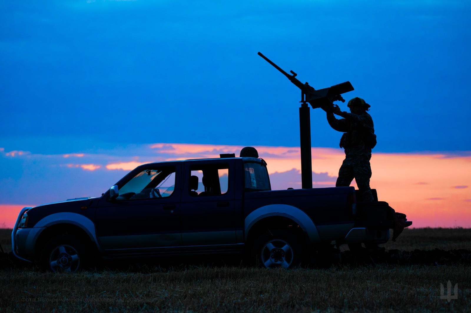 Ілюстративне фото. Вечірнє чергування мобільної вогневої групи