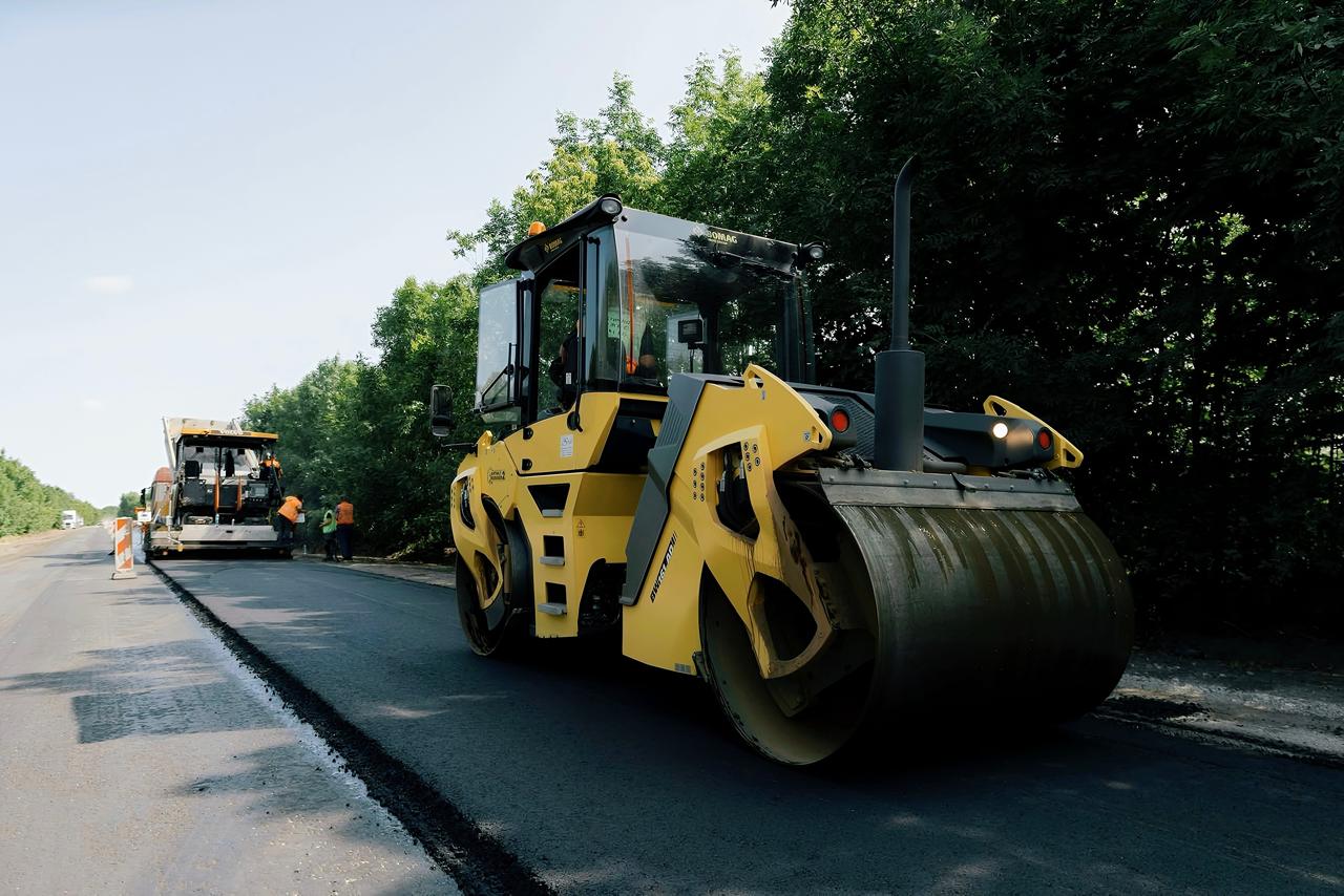 Ремонт дороги Суми – Полтава