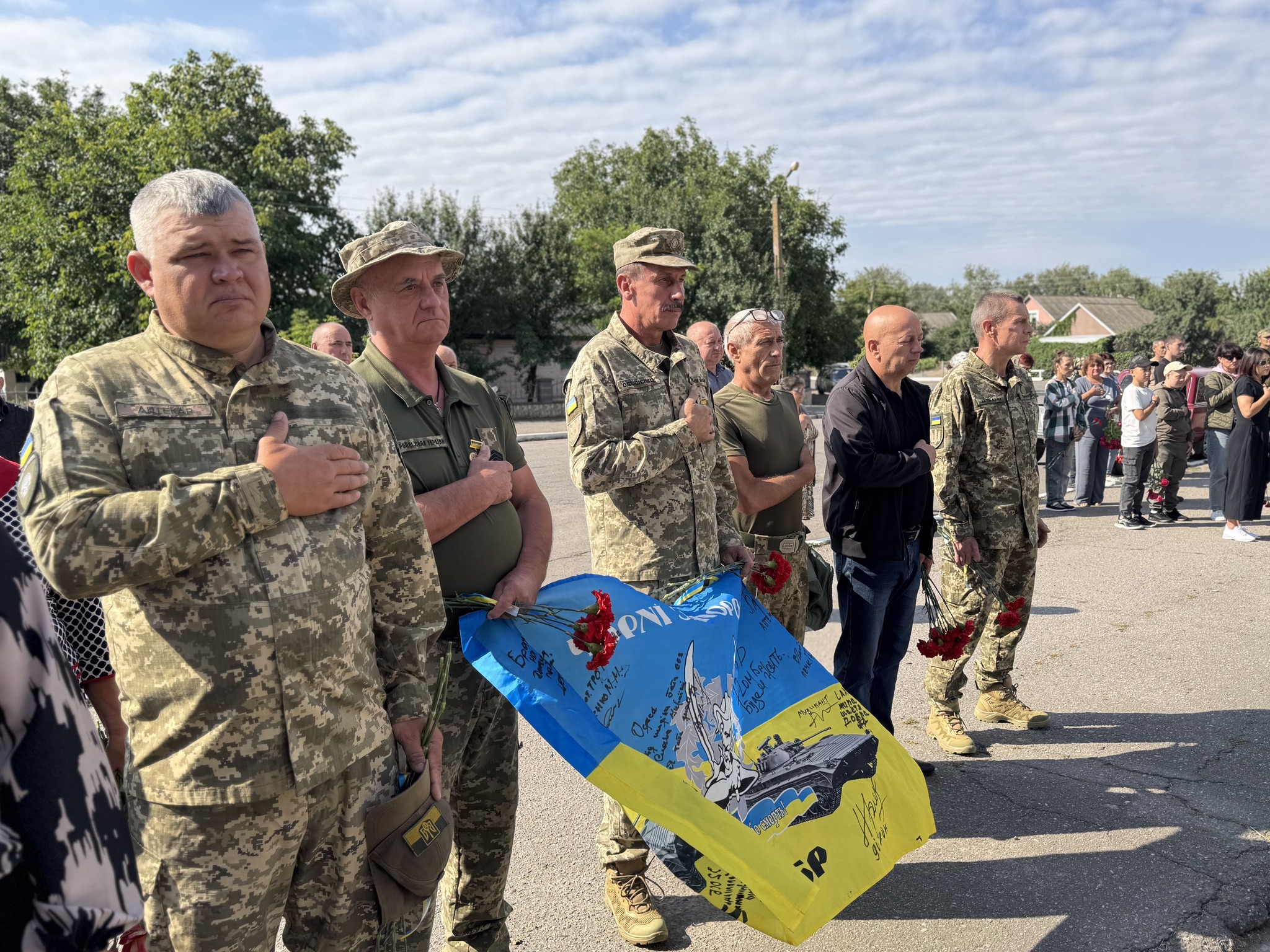 Алею Слави відкрили на Полтавщині